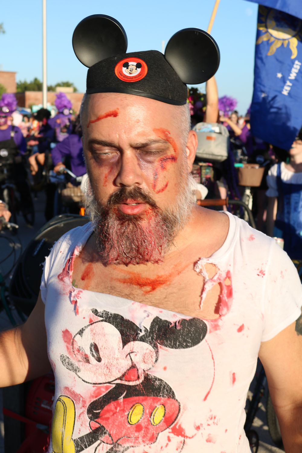 Zombie Bike Ride 2018 photo - Duval Street, Key West